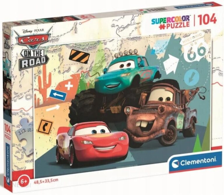 Clementoni Puzzle 104El. Disney Pixar Cars – kidisklep.pl