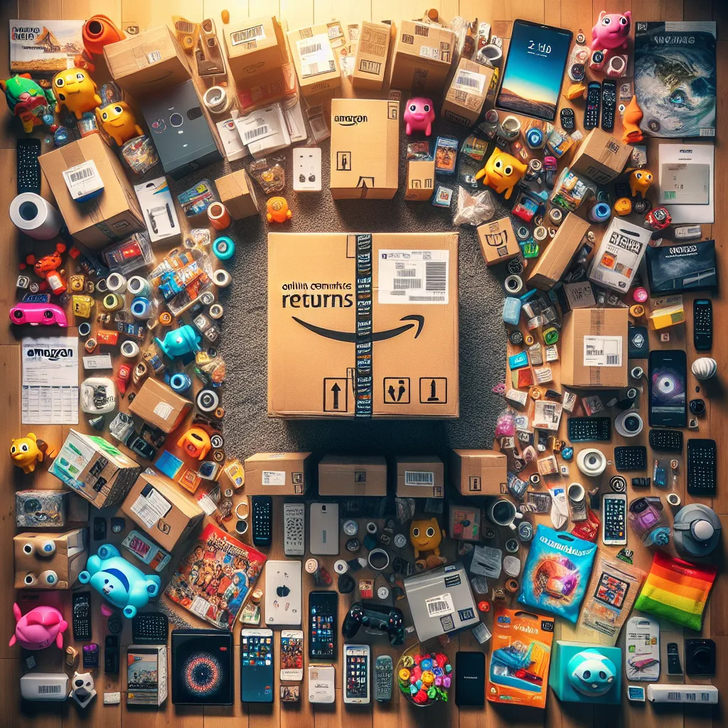 Jak zwroty towarów na Amazonie wpływają na kategorię A, palety, boxy z zabawkami, elektroniką i mix?